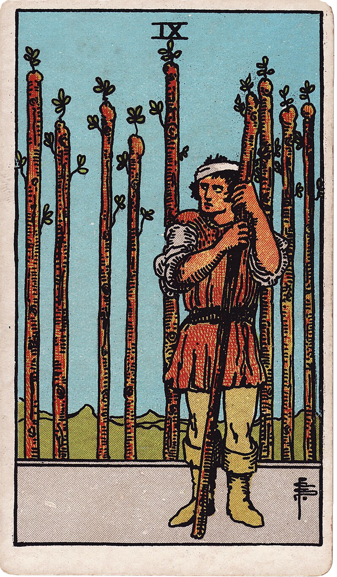 9 of Wands Tarot card